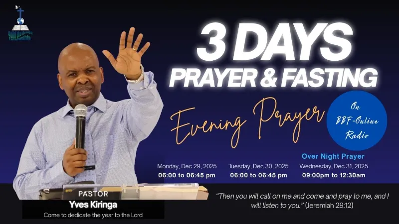 3 DAYS OF PROPHETIC PRAYER