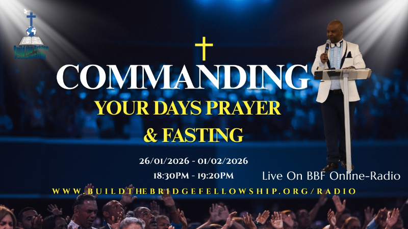 COMMANDING YOUR DAYS PRAYER AND FASTING