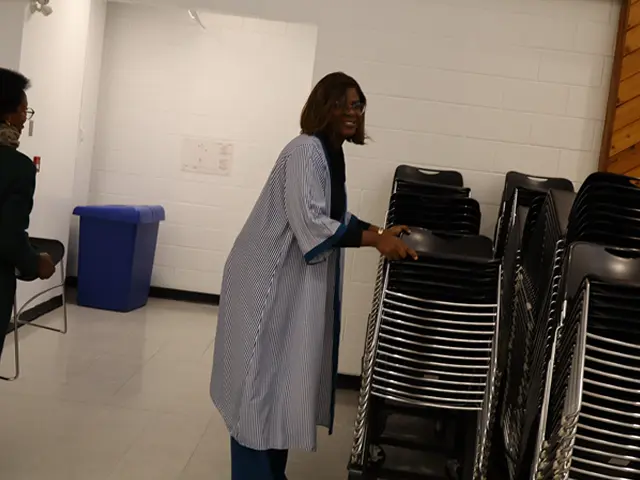 Hands and feet of Jesus in action